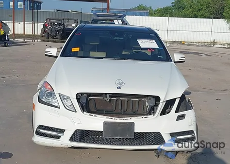 2012 Mercedes-Benz E 350 from USA, damaged, VIN WDDHF5KB8CA650180